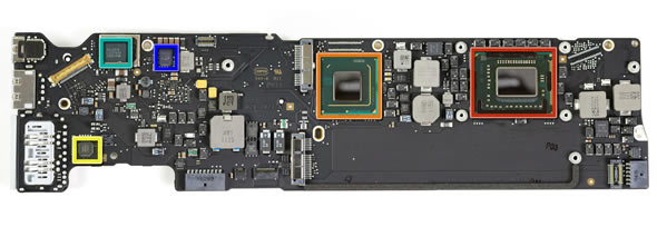 2011 MacBook Air logic board 2011 MacBook Air logic board