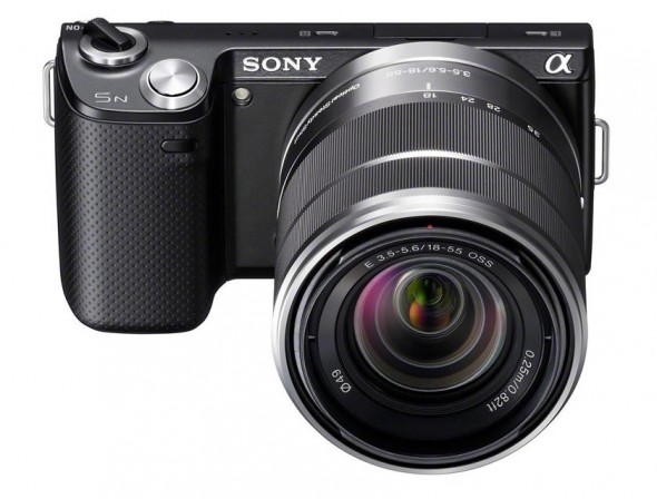 Sony NEX-5N 16.1 MP Compact Interchangeable Lens Touchscreen Camera With 18-55mm Lens Sony NEX-5N 16.1 MP Compact Interchangeable Lens Touchscreen Camera With 18-55mm Lens