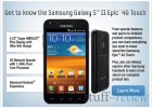 Galaxy S II Epic 4G Touch on Sprint – homescreen Galaxy S II Epic 4G Touch on Sprint – homescreen
