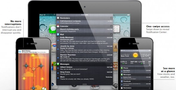 iOS 5 Notification Center iOS 5 Notification Center