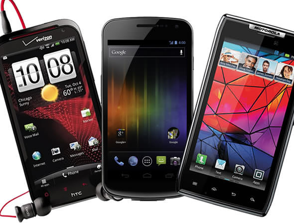 Android heroes: Samsung Galaxy Nexus vs. HTC Rezound vs. Motorola Droid RAZR Android heroes: Samsung Galaxy Nexus vs. HTC Rezound vs. Motorola Droid RAZR