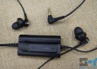 Audio-Technica ATH-ANC23 control unit back and earbuds with small rubber tips Audio-Technica ATH-ANC23 control unit back and earbuds with small rubber tips