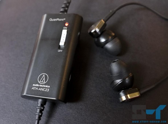 Audio-Technica ATH-ANC23 active noise-cancelling in-ear headphones Audio-Technica ATH-ANC23 active noise-cancelling in-ear headphones