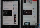 Galaxy Nexus (left) screen has a yellow tint Galaxy Nexus (left) screen has a yellow tint