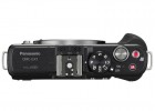 Panasonic Lumix GX1 MFT camera black top controls Panasonic Lumix GX1 MFT camera black top controls