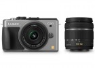 Panasonic Lumix GX1 MFT camera silver Panasonic Lumix GX1 MFT camera silver