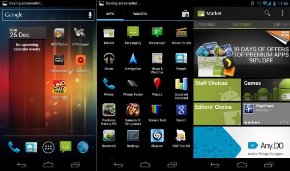 Android Ice Cream Sandwich on the Galaxy Nexus Android Ice Cream Sandwich on the Galaxy Nexus