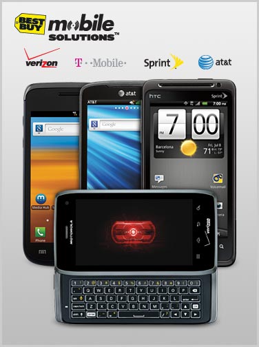 Motorola Droid 4 on Best Buy marketing material Motorola Droid 4 on Best Buy marketing material