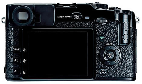 Fujifilm X-Pro1 back 3-inch RGBW LCD Fujifilm X-Pro1 back 3-inch RGBW LCD