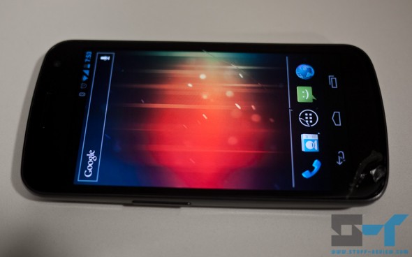Galaxy Nexus cracked screen Galaxy Nexus cracked screen