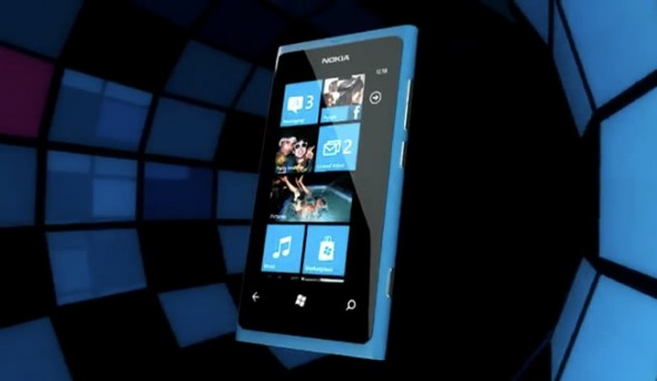 Nokia Lumia 800 blue Nokia Lumia 800 blue