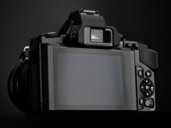 Olympus OM-D E-M5 back black Olympus OM-D E-M5 back black
