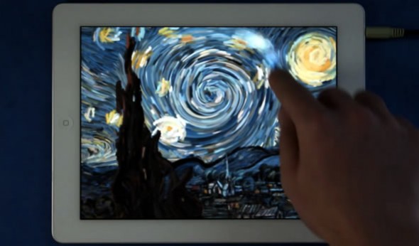 The Starry Night interactive iPad app The Starry Night interactive iPad app